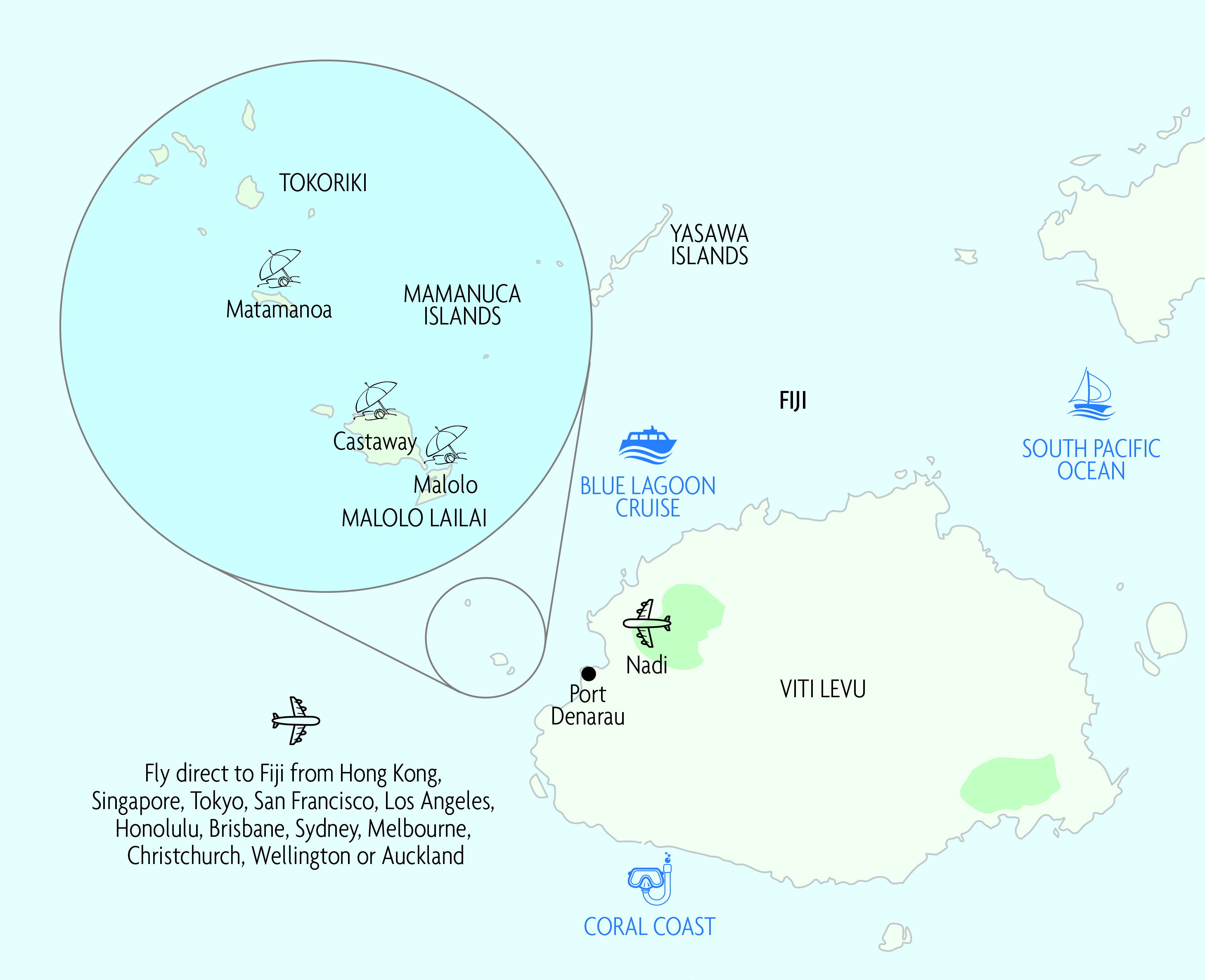 Fiji Holidays 2026 2027 105 Fiji Map 